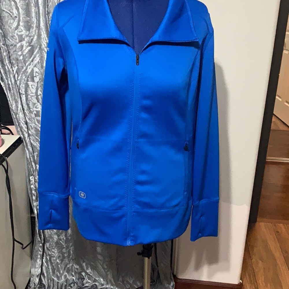Blue lightweight jacket